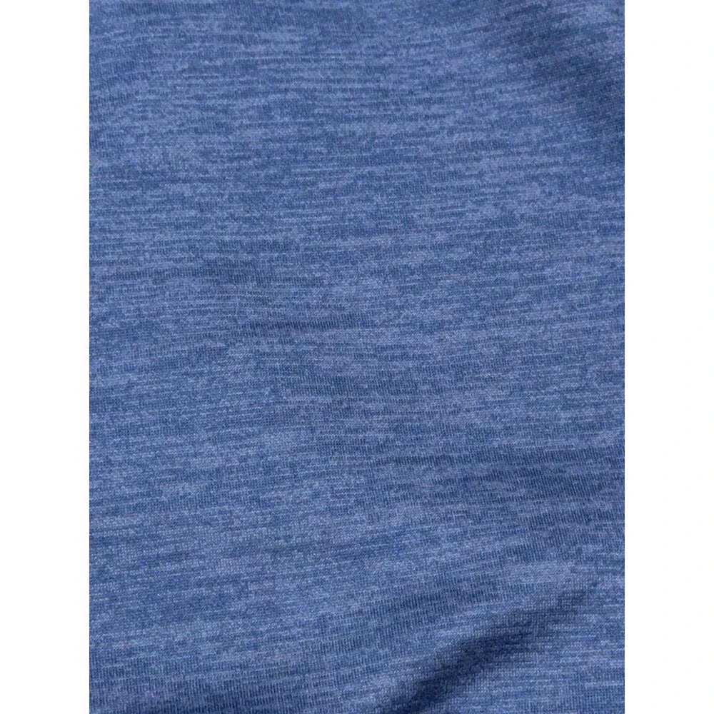 The North Face Pullover Mens XXL Heather Blue Fleece 1/4 Zip Long Sleeve Outdoor